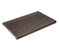 Ступень полнотелая из ДПК Step 3D Венге