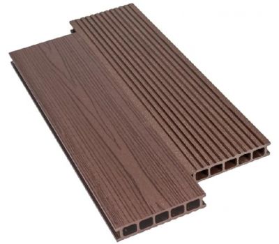 Террасная доска ДПК Praktik Optimum - Тик от производителя  Deckart (Россия) по цене 414 р