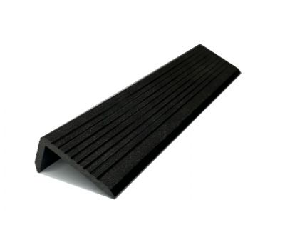 Угол торцевой Tehno Графит от производителя  Ecodecking по цене 280 р Угол торцевой Tehno Графит от производителя  Ecodecking по цене 280 р