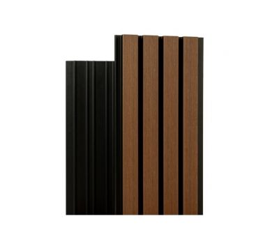 Фасадная реечная панель Скай коэкструзия Тик от производителя  Ecodecking по цене 960 р Фасадная реечная панель Скай коэкструзия Тик от производителя  Ecodecking по цене 960 р