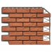 Фасадные панели Кирпич Баварский - Терракотовый от производителя  Fineber по цене 595 р