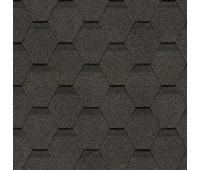Гибкая черепица Шестигранник Серый