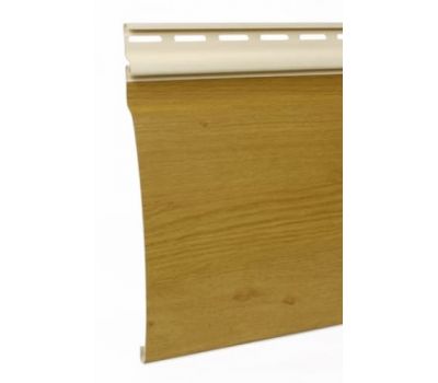 Виниловый сайдинг - Оцилиндрованный брус (под бревно), Сосна светлая от производителя Tecos по цене 540 р Виниловый сайдинг - Оцилиндрованный брус (под бревно), Сосна светлая от производителя Tecos по цене 540 р